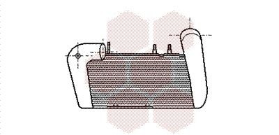 Intercooler VAN WEZEL 03004086 VAN WEZEL 03004086 Intercooler för turbo Audi 80 2008