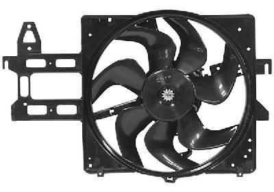 VAN WEZEL Køleventilator 1855748 Køleventilator VAN WEZEL TRANSIT 1855748 billig