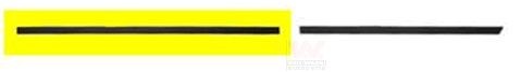 VAN WEZEL Door molding 0315423 Audi 100 VAN WEZEL door trim 0315423