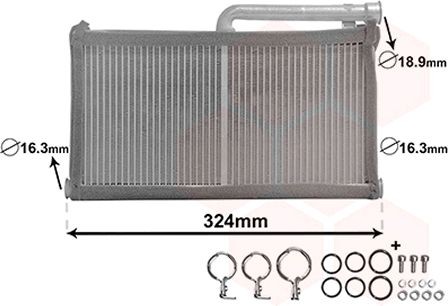 VAN WEZEL Radiateur de chauffage 03006296 VAN WEZEL 03006296 Radiateur de chauffage Audi A6 4f2 prix