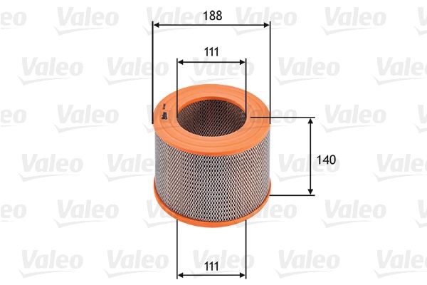 VALEO Luftfilter 585685 VALEO 585685 Luftfilter 4Runner (N50, N60, N70) original