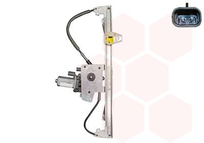 VAN WEZEL Raammechanisme 1873262 1873262 Raammechaniek FORD COUGAR VAN WEZEL