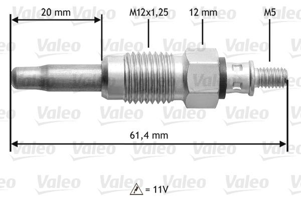 VALEO Candeletta 345108 VALEO 345108 Candeletta VW Polo 86c Coupe originali prezzo