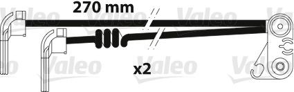 VALEO Slidindikator, bremsebelægning 882302 882302 Slidindikator bremsebelægning SEAT TARRACO VALEO
