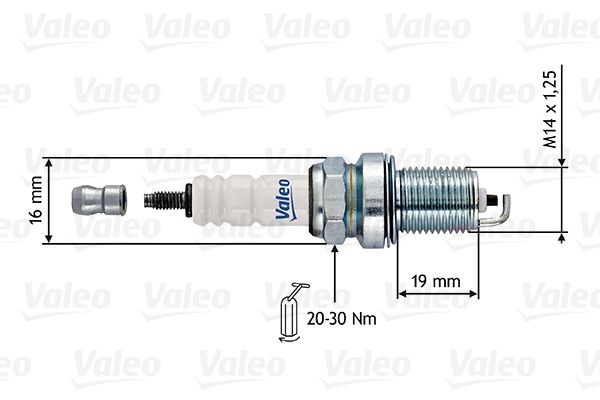 VALEO Bougie 246913 246913 VALEO Bougie Saab goedkoop
