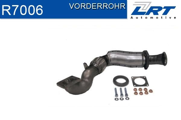 LRT Exhaust Pipe R7006 Seat 6K1, 6K2 Exhaust pipe R7006 LRT