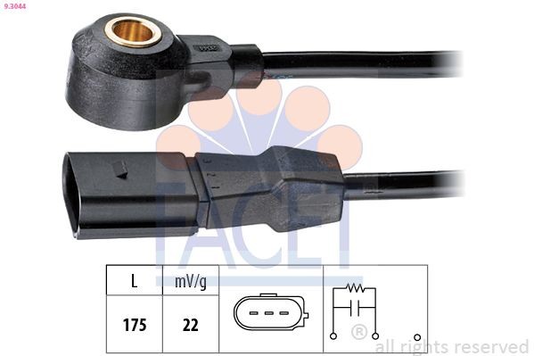 FACET Klopsensor 9.3044 Klopsensor FACET A2 9.3044 goedkoop