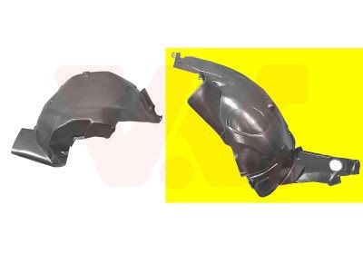 VAN WEZEL Belægning, hjulkasse 3045435 VAN WEZEL 3045435 EQE (V295) Inderskærm pris