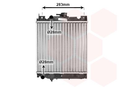 VAN WEZEL Radiateur du moteur 52002009 VAN WEZEL 52002009 Radiateur liquide de refroidissement Suzuki Swift 2 pas cher