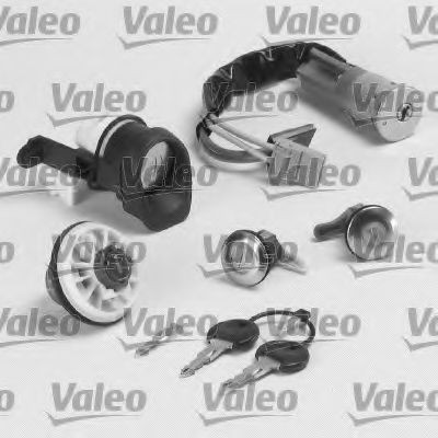 VALEO Låsecylindersæt 252015 Cylinderlås VALEO Peugeot 208 252015