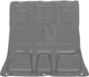 VAN WEZEL Motorrumsisolation 3077701 Motor- / undervognsbeskyttelse VAN WEZEL Mercedes-Benz SL 3077701