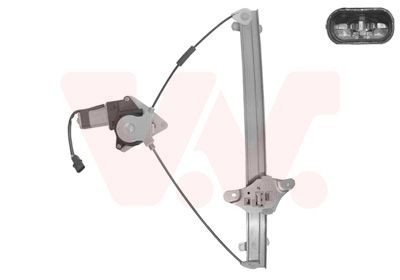 VAN WEZEL Window regulator 8251261 VAN WEZEL 8251261 genuine Hyundai Getz TB window regulator price
