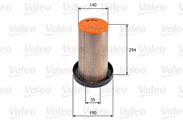 VALEO Filtro de ar 585637 VALEO 585637 Filtro de ar Peugeot J5 280L originais preço