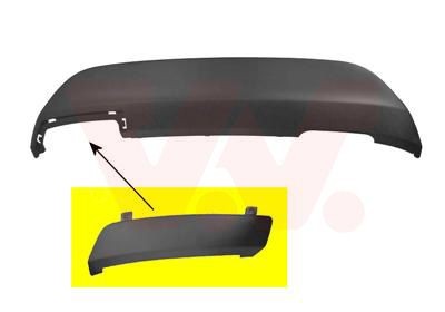 VAN WEZEL Mostrina, Paraurti 1807557 VAN WEZEL 1807557 Modanatura paraurti Ford Scorpio Station Wagon originale prezzo