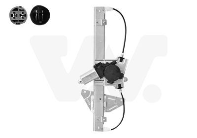 VAN WEZEL Window regulator 0910261 VAN WEZEL 0910261 Window regulator