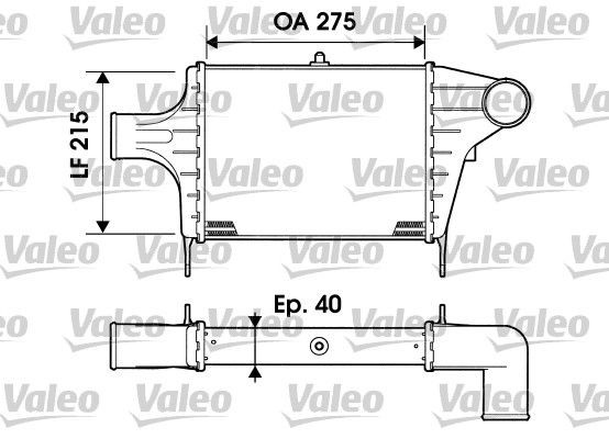 VALEO Interkūlers 817896 VALEO 817896 Interkūlers
