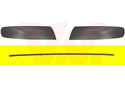 VAN WEZEL Plaat, bumper 5897580 VAN WEZEL 5897580 Plaat, bumper