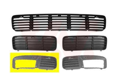 VAN WEZEL Ventilatiegrille, bumper 5826594 VAN WEZEL 5826594 Ventilatiegrille, bumper VOLKSWAGEN Polo III Classic (6V2) 64 1,9 D 64 Pk 1996