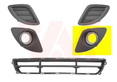 VAN WEZEL Ventilationsgaller, stötfångare 8353593 VAN WEZEL 8353593 Ventilationsgaller, stötfångare KIA cee‘d I Kombi (ED) 1.6 CRDi 128 128 hk 2010