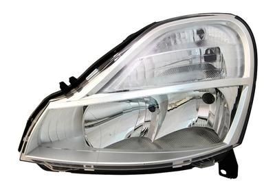 Headlight VAN WEZEL 4367961 VAN WEZEL 4367961 RENAULT MODUS / GRAND MODUS 2007 LED headlights