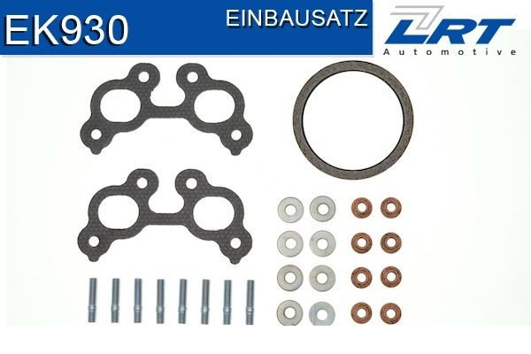 LRT Montáżna sada pre zberné výfukové potrubie EK930 EK930 Montáżna sada pre zberné výfukové potrubie NISSAN TIIDA LRT