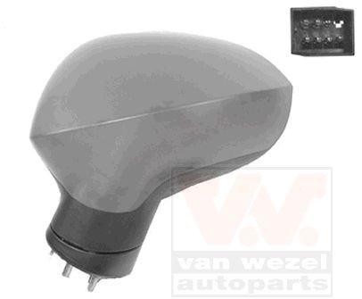 VAN WEZEL Buitenspiegel 4919817 VAN WEZEL 4919817 Buitenspiegel SEAT Tarraco (KN2_) 2.0 TDI 4Drive 200 Pk 2022