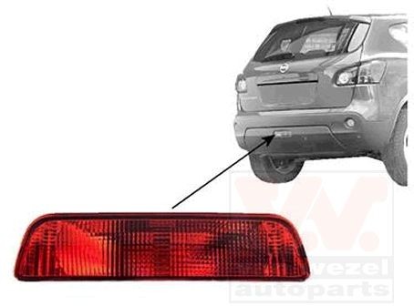 Zadné hmlové svetlo VAN WEZEL 3388939 VAN WEZEL 3388939 Zadne hmlove svetlo Nissan X-TRAIL 2016