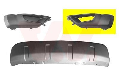 Spoiler VAN WEZEL 3272501 VAN WEZEL 3272501 Lip Mitsubishi COLT 2025