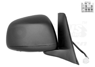 VAN WEZEL Sidespeil 1603806 VAN WEZEL 1603806 Sidespeil Fiat Sedici FY pris