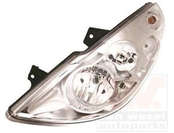 VAN WEZEL Frontlykter 3799961 VAN WEZEL 3799961 Frontlykter