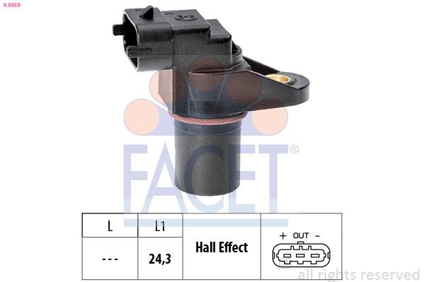 FACET Nockenwellensensor 9.0459 9.0459 Nockenwellensensor FACET CHRYSLER Kosten