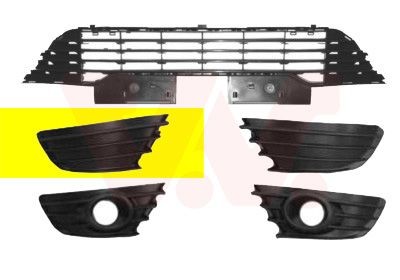 VAN WEZEL Ventilasjonsgitter 0970592 VAN WEZEL 0970592 Ventilasjonsgitter CITROЁN C4 I Sedan 1.6 HDi 109 hk 2007