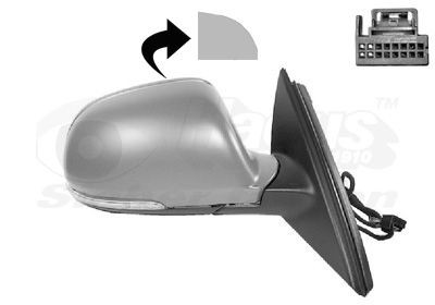 VAN WEZEL Rétroviseur extérieur 7636808 VAN WEZEL 7636808 Rétroviseur extérieur