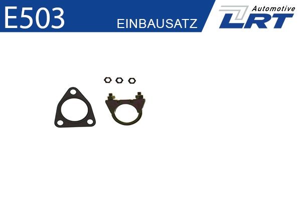 LRT Kit de montagem, catalisador E503 E503 Kit de montagem catalisador FIAT MULTIPLA LRT