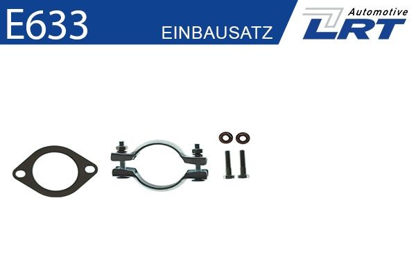 LRT Kit de montagem, catalisador E633 Kit de montagem catalisador LRT Renault KADJAR E633