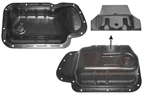 VAN WEZEL Oljetråg 0917070 VAN WEZEL 0917070 Oljetråg Fiat Fiorino 3 original
