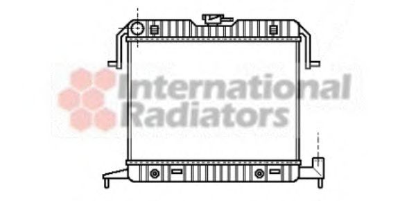 VAN WEZEL Radiator, motorkjøling 37002085 VAN WEZEL 37002085 Radiator, motorkjøling