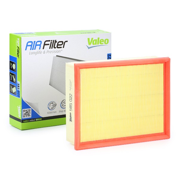 Vzduchový filter VALEO 585022 VALEO 585022 Vzduchový filter RENAULT ESPACE 2015