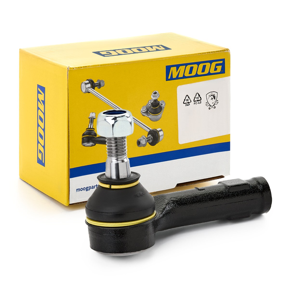 MOOG Rótula de direção FD-ES-7386 Direção Ford Fiesta Mk6: Rótula de direção MOOG FD-ES-7386