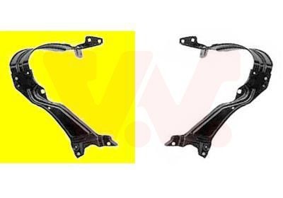 VAN WEZEL Fixação de farol 3032662 3032662 Guarnição, farol de nevoeiro MERCEDES-BENZ GLB VAN WEZEL