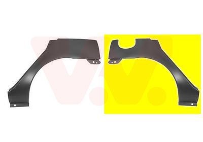 VAN WEZEL Sdovägg 4339148 VAN WEZEL 4339148 Hjulhus Renault Koleos 1 original