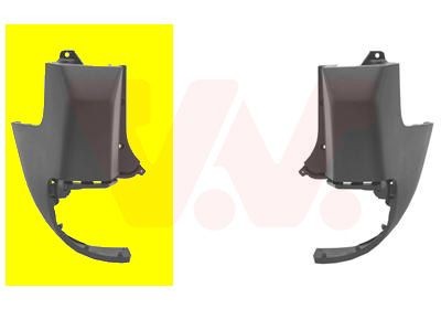 VAN WEZEL Stötfångare bak 4052535 VAN WEZEL 4052535 Stötfångare TESLA MODEL S original