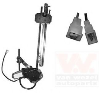 VAN WEZEL Stikla pacelšanas mehānisms 0320263 VAN WEZEL 0320263 Stikla pacēlāji Audi 80 B4 cena