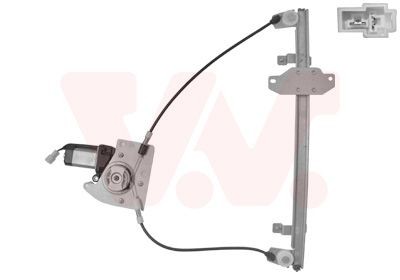 VAN WEZEL Mechanizmus zdvíhania okna 8140261 VAN WEZEL 8140261 Mechanizmus zdvíhania okná BMW Rad 6 originálne