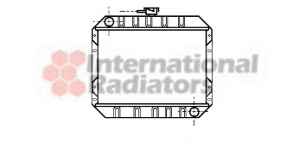 Kylare VAN WEZEL 18002002 VAN WEZEL 18002002 Vattenkylare Ford CAPRI 2024