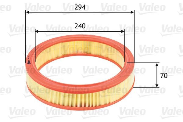 VALEO Õhufilter 585633 VALEO 585633 Õhufilter Lancia Y 840A originaal hind