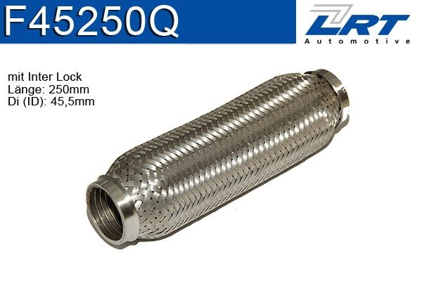 LRT Flexitoru, väljalskesüsteem F45250Q Summuti sukk LRT Honda CRX F45250Q