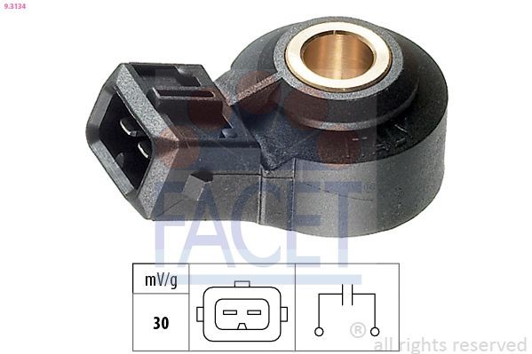 FACET Senzor klepania 9.3134 9.3134 Senzor klepania FACET OPEL ZAFIRA
