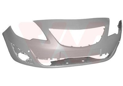 VAN WEZEL Kofanger 3860575 VAN WEZEL 3860575 Opel Meriva B Kofanger originale pris