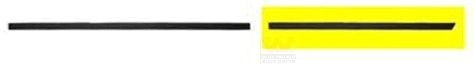VAN WEZEL Door molding 0315425 Audi 100 VAN WEZEL door trim 0315425